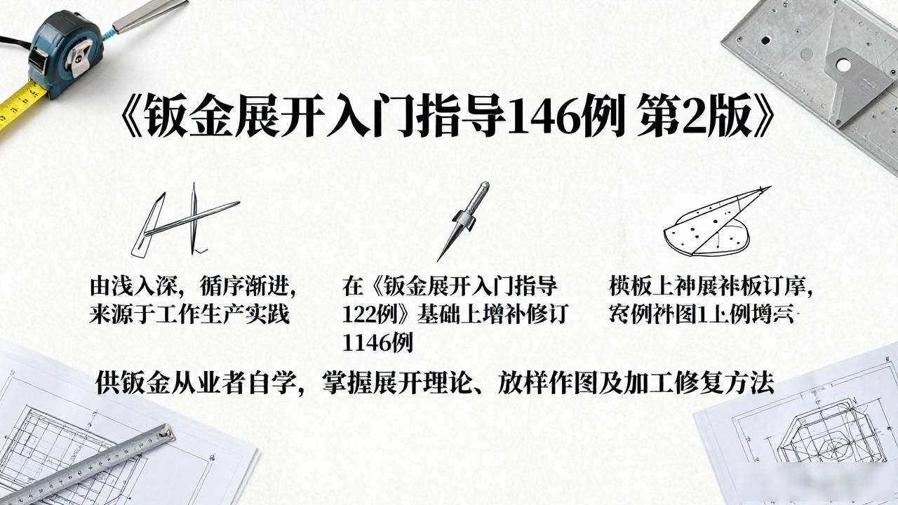 钣金展开的标准_钣金展开入门指导146例 第2版_钣金展开理论做图案例