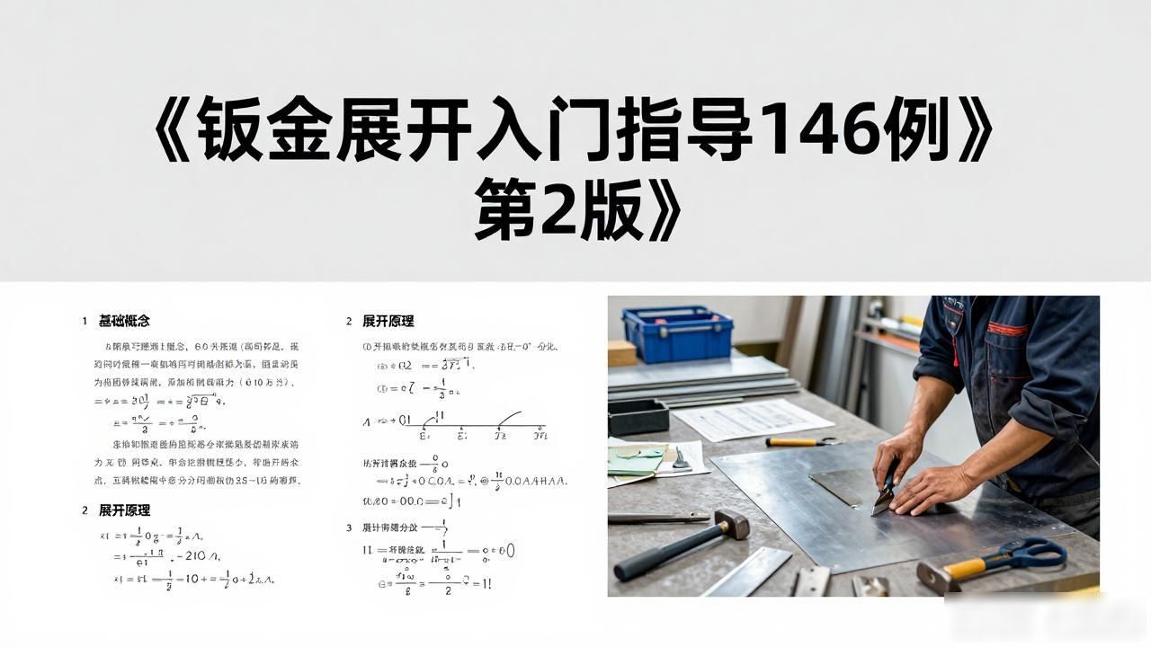 钣金展开的标准_钣金展开入门指导146例 第2版_钣金展开理论做图案例