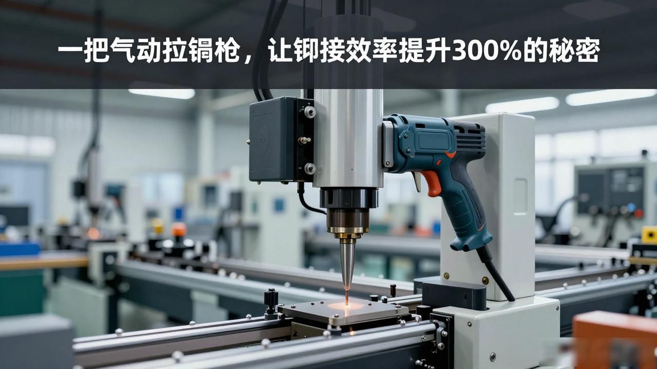 一把气动拉铆枪，让铆接效率提升300%的秘密-铆焊老刘铆工焊工笔记