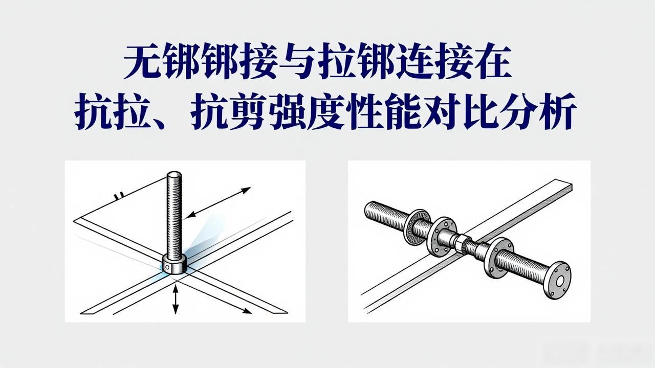 无拉铆工具_无铆铆接抗拉强度分析_无铆铆接与拉铆对比