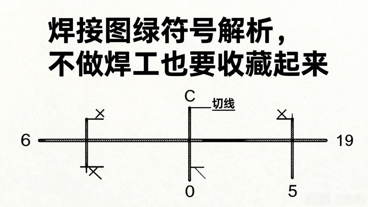 焊接 现场施工符号_焊接图纸符号解析_焊接符号标注实例