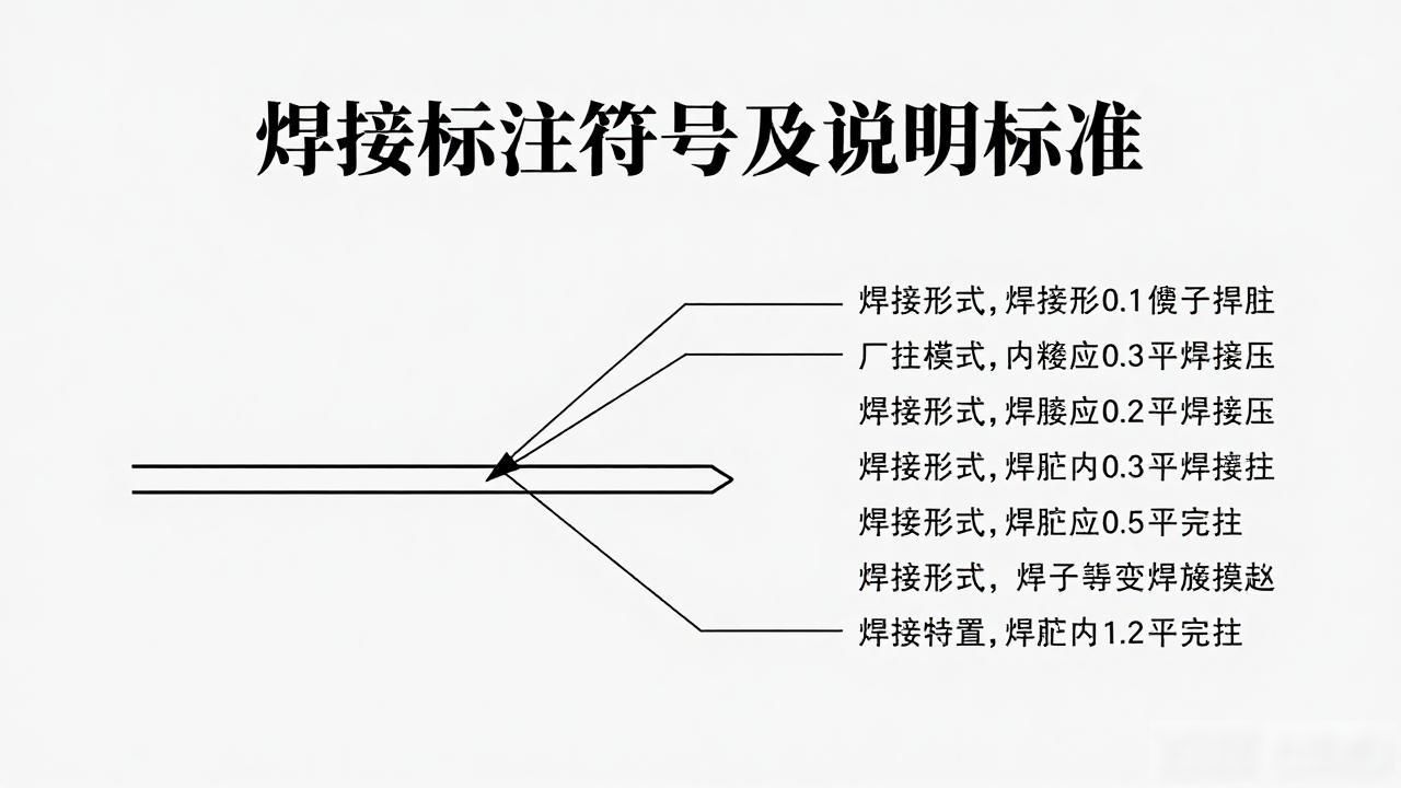 焊接符号对接双面焊接_焊接标注符号及说明标准_焊缝符号说明
