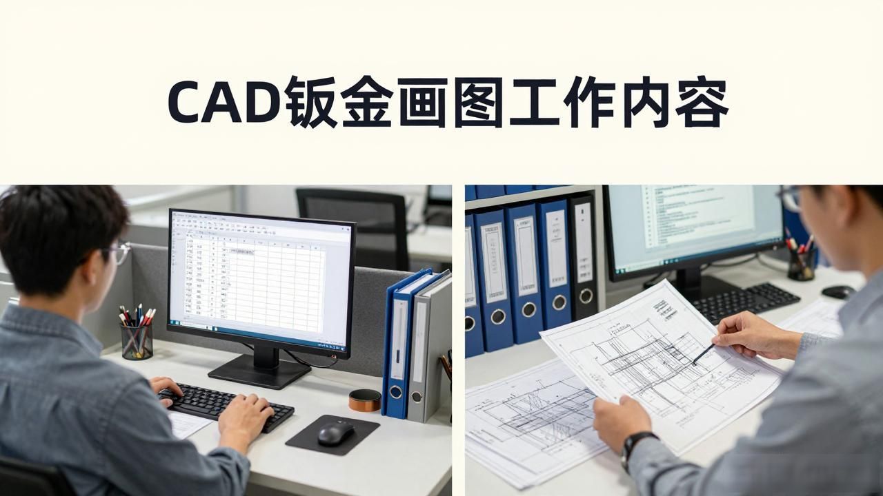 钣金工艺支持文件管理_CAD钣金图纸设计_钣金剖面展开