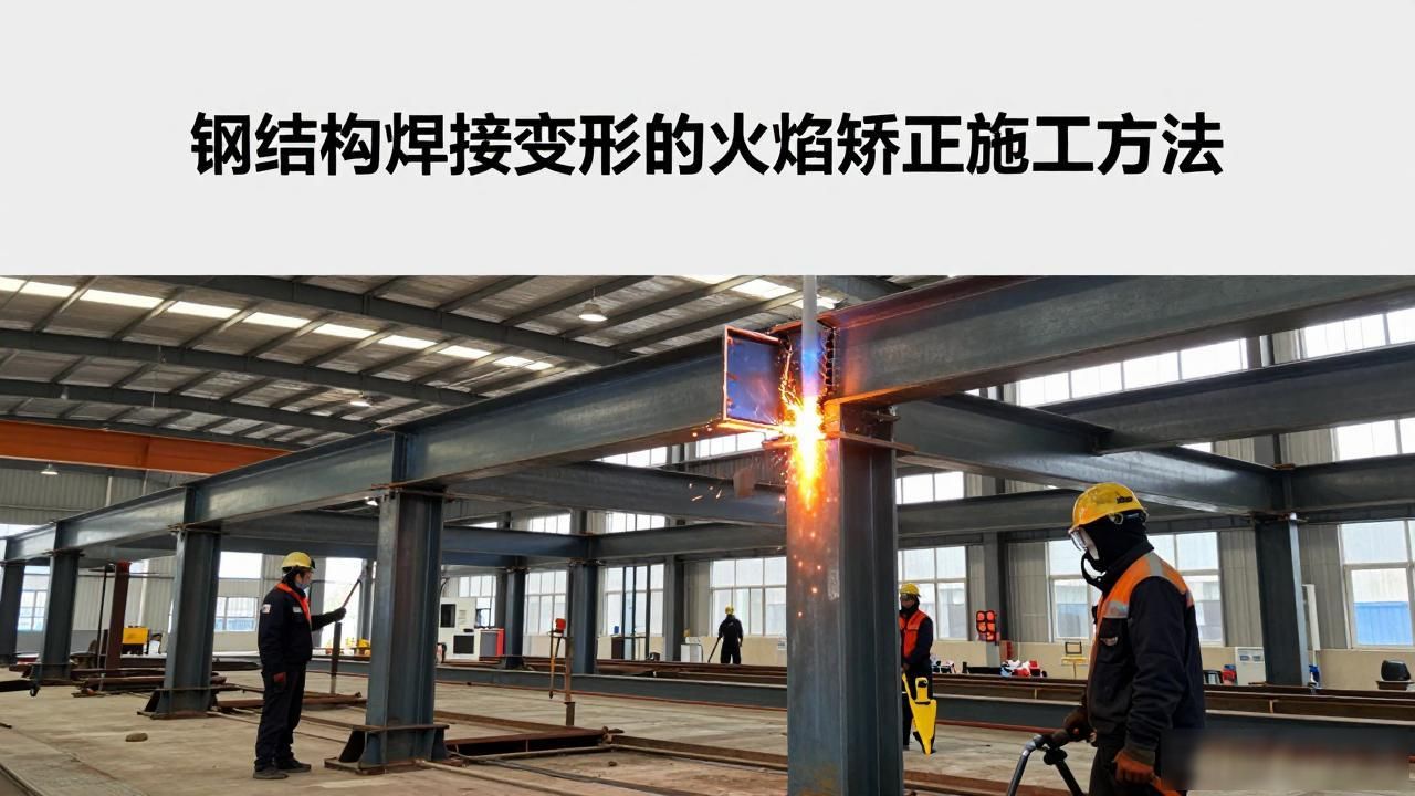 钢结构焊接变形的火焰矫正施工方法-铆焊老刘铆工焊工笔记