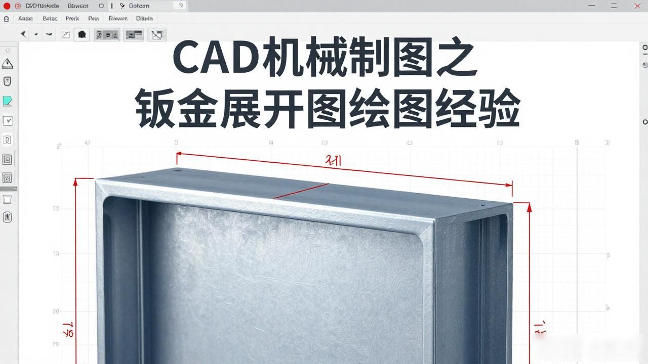 钣金展开图注意事项_钣金展开图绘制步骤_钣金展开图解析