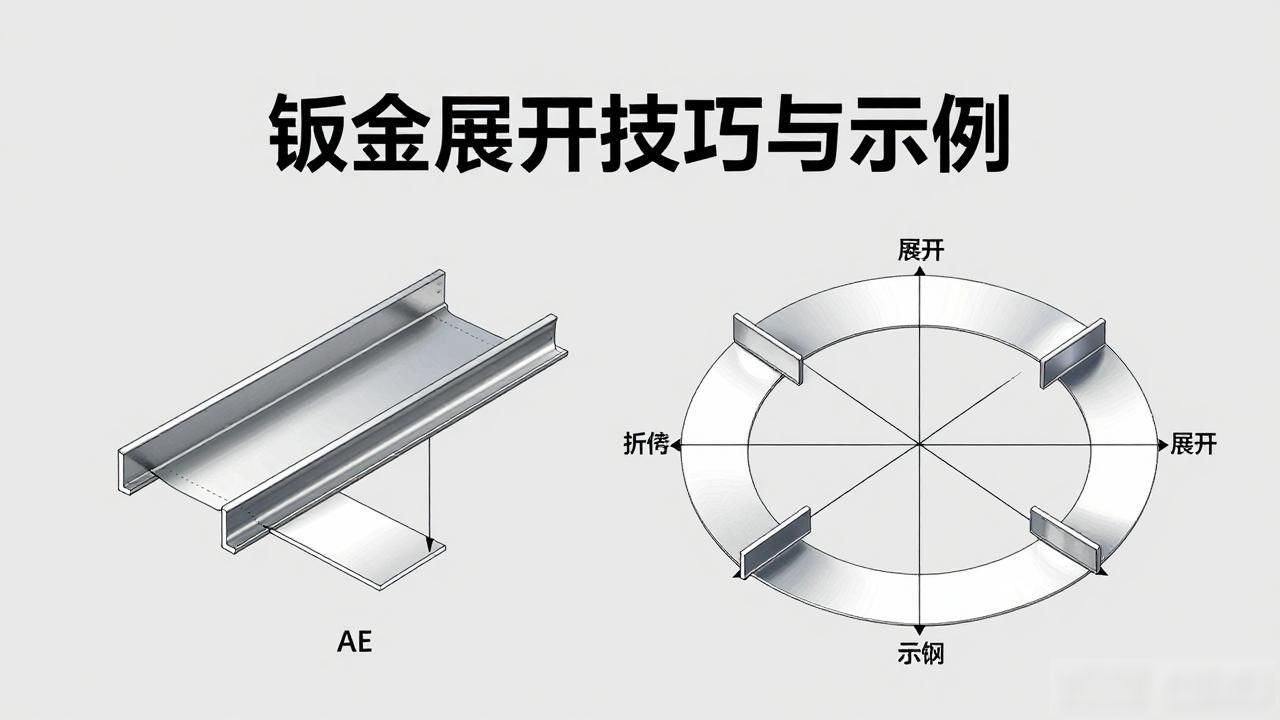 折弯特征展开系数算法_钣金剖面展开_钣金件展开培训