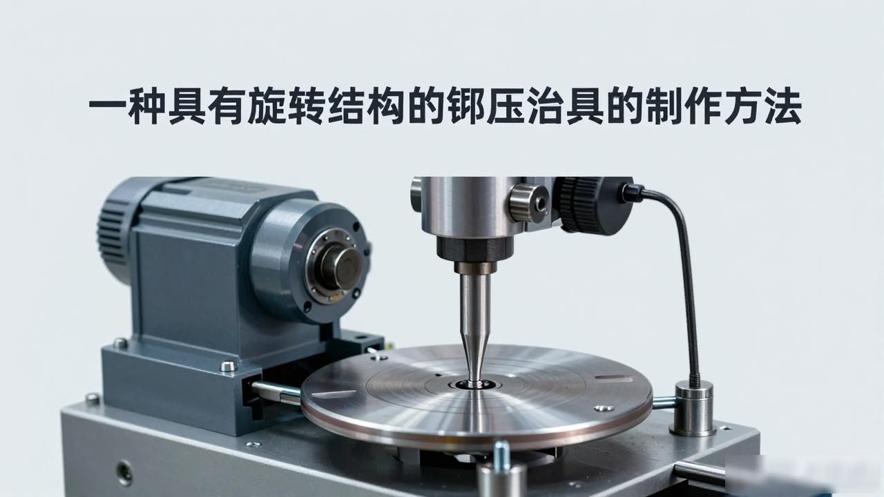 具有旋转结构的铆压治具_铆压设备旋转治具设计_旋转式压铆工具