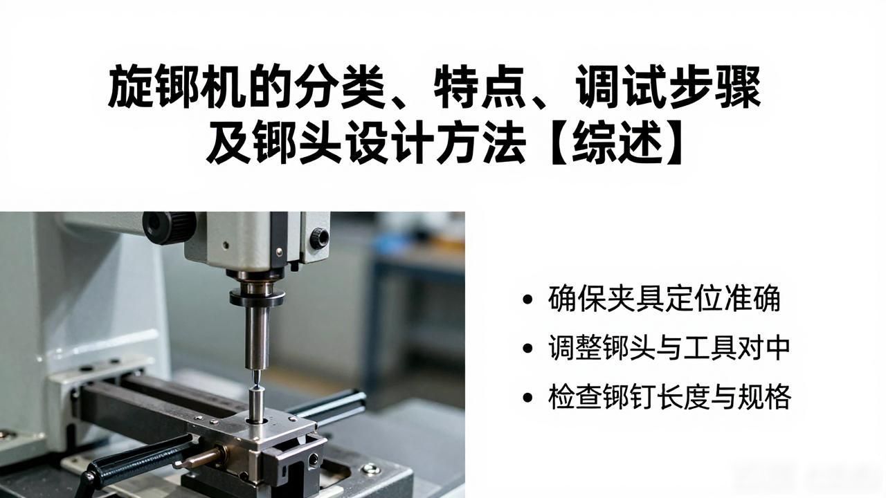 旋铆机分类特点调试步骤保养方法_旋转式压铆工具_旋铆机工作原理及应用领域