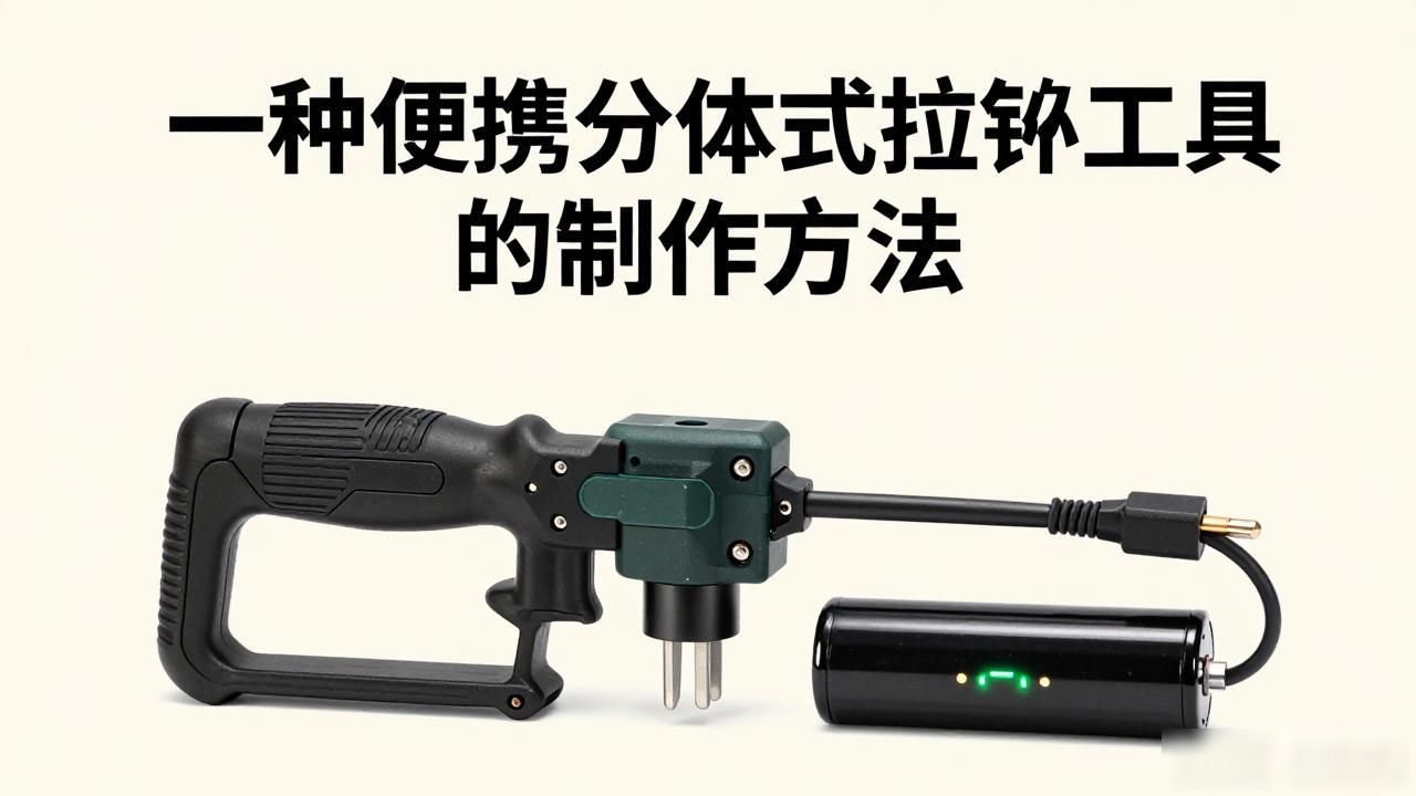 一种便携分体式拉铆工具的制作方法-铆焊老刘铆工焊工笔记