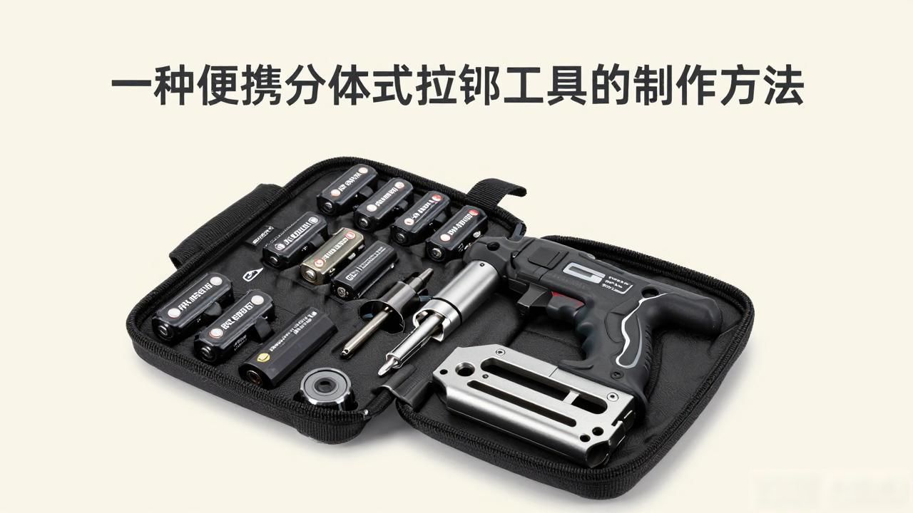 便携分体式拉铆工具_锂电拉铆工具怎么用_大功率无电源线铆钉枪
