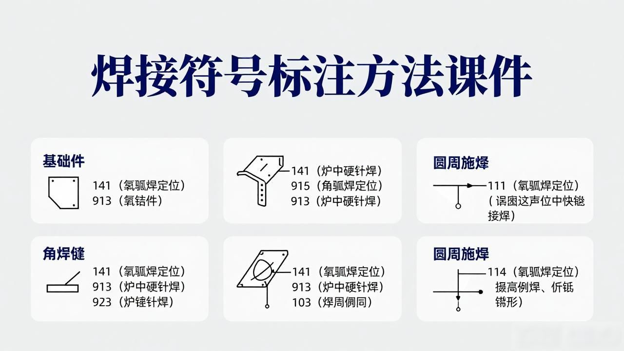 焊接符号 双面_焊接符号标注方法_焊接符号组成