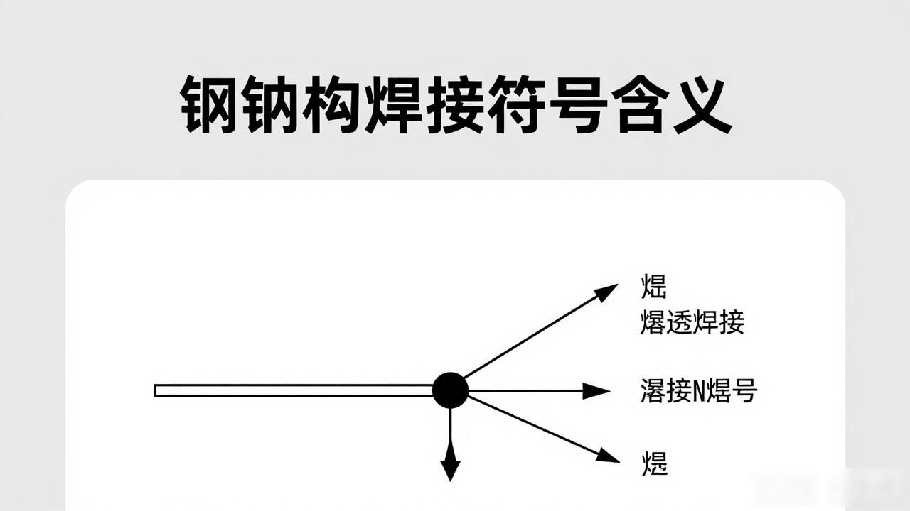 焊接符号标注方法_钢结构焊缝符号含义_电焊焊接符号