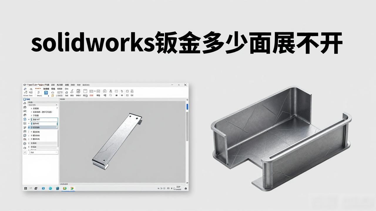 solidworks钣金多少面展不开-铆焊老刘铆工焊工笔记