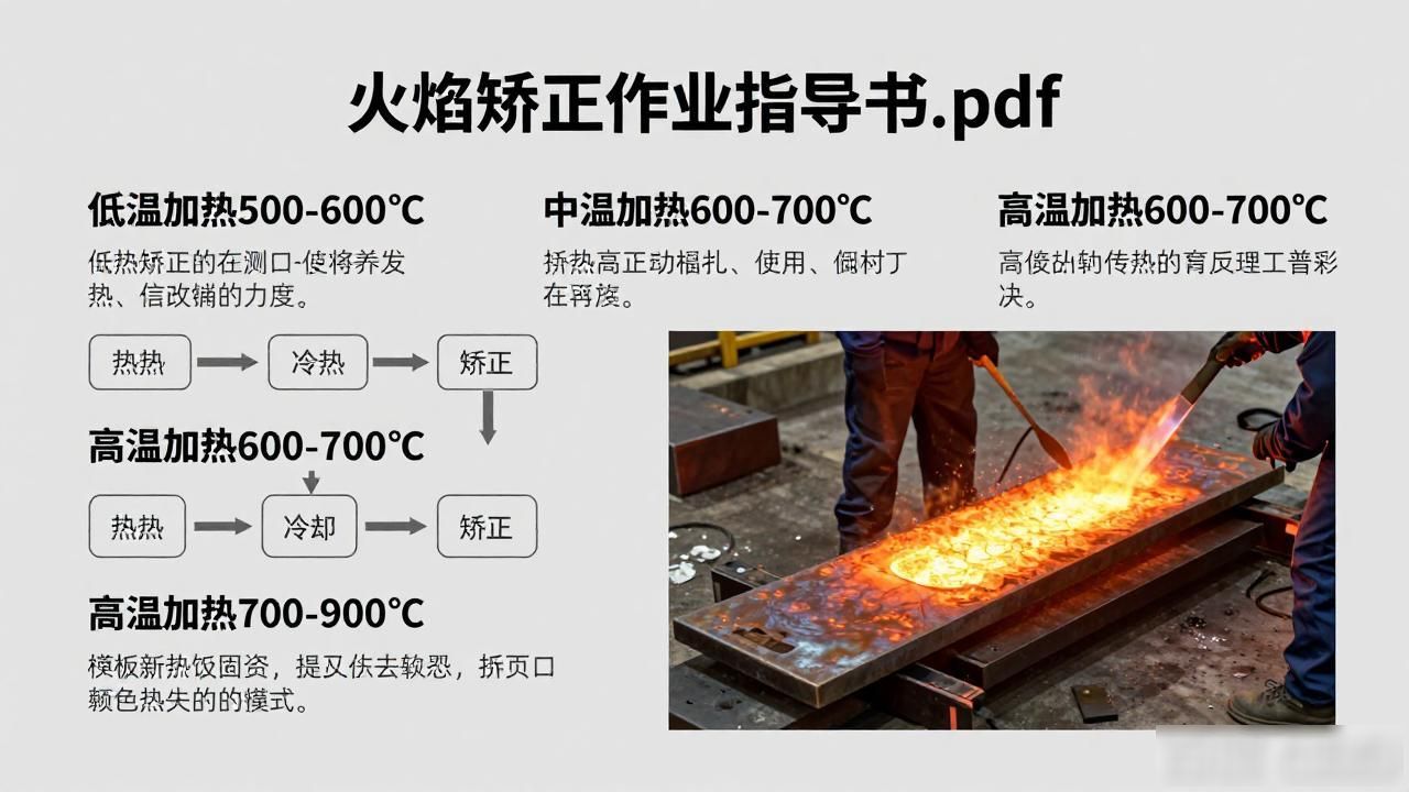 火焰矫正作业指导书.pdf-铆焊老刘铆工焊工笔记