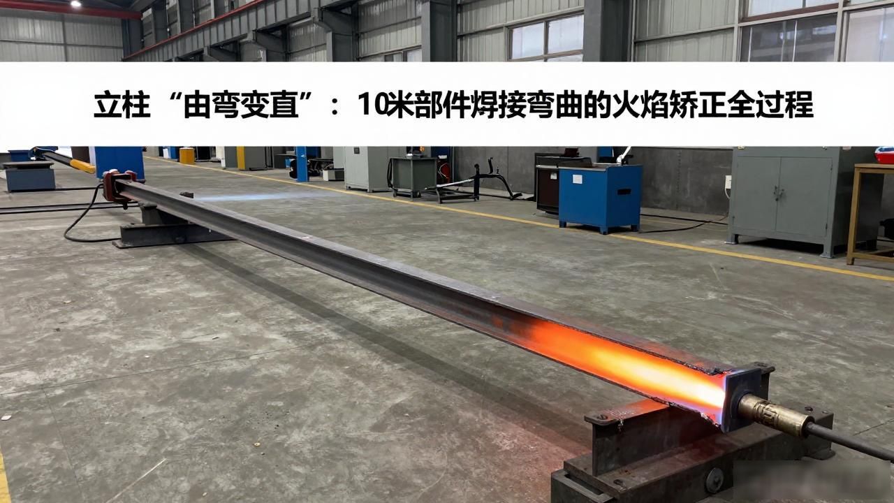 焊接变形矫正_金属加工_火焰矫正筒体变形