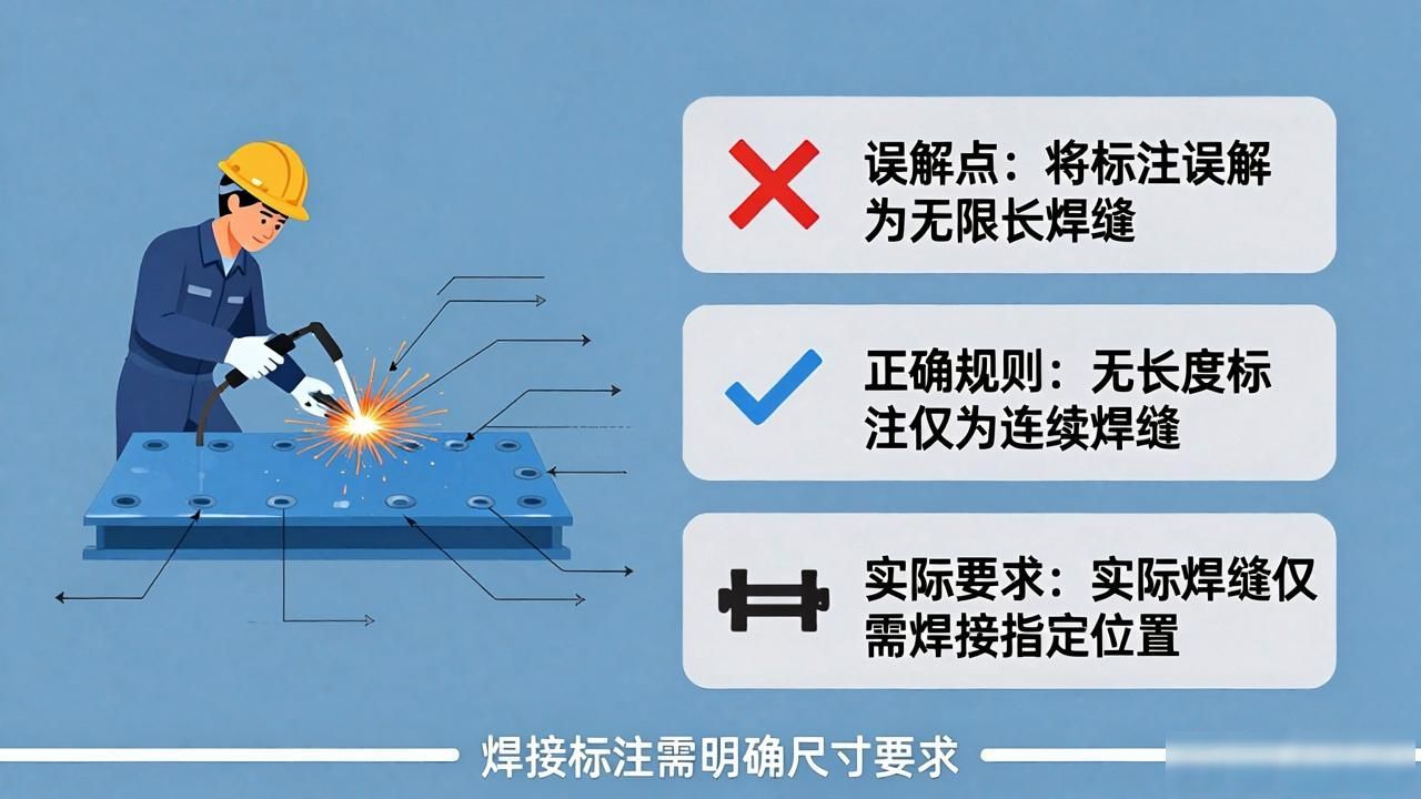 焊接符号及焊接标注方法-铆焊老刘铆工焊工笔记