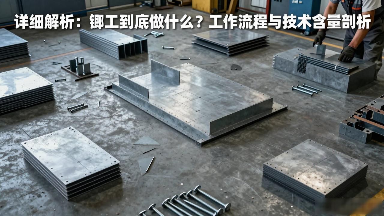 识图放样下料加工成型_铆工工作流程_铆工工具装备