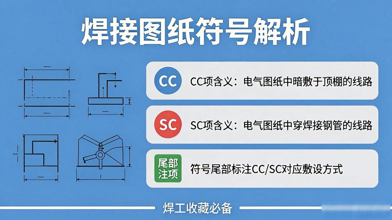 焊接加工图符号_焊接图纸符号解析_焊接符号标注实例