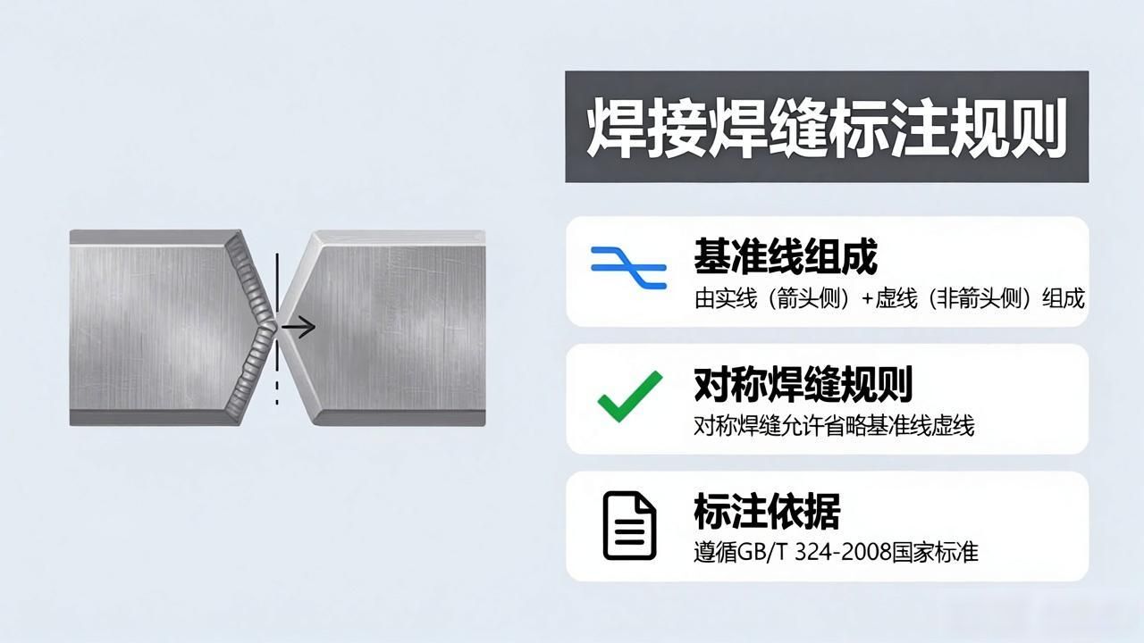 焊接符号和焊接代码_焊缝符号表示法要素_焊缝符号标注方法GB/T324-2008