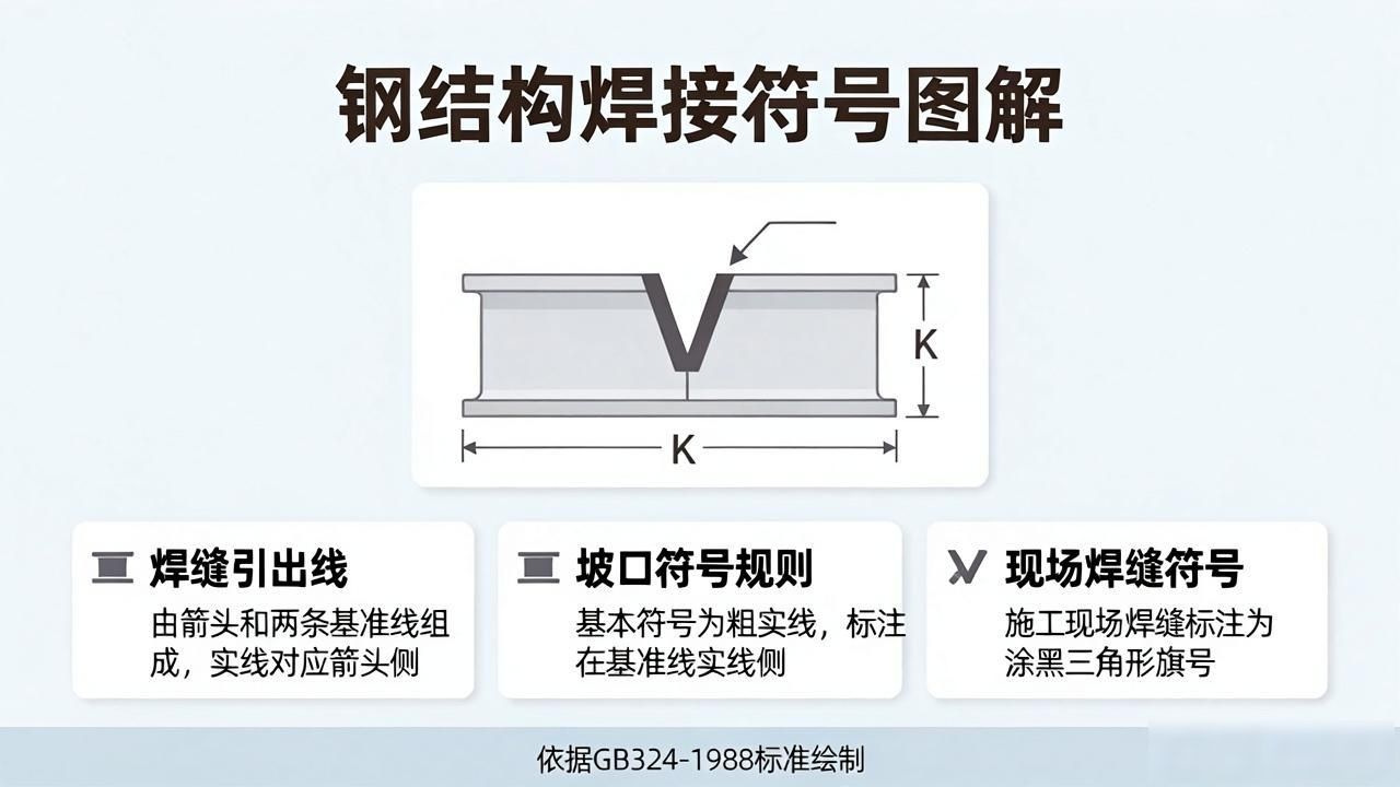 焊接图纸符号解析_焊接加工图符号_焊接符号标注方法