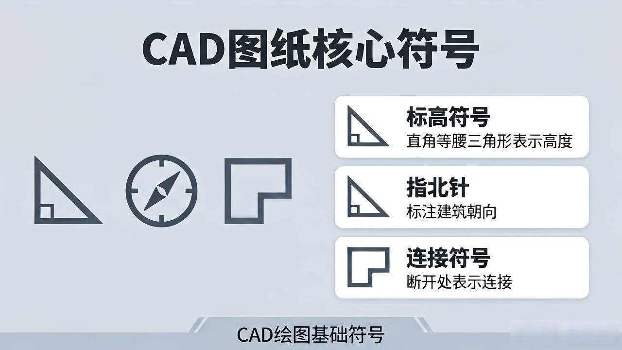 CAD图纸绘制符号都有哪些-铆焊老刘铆工焊工笔记