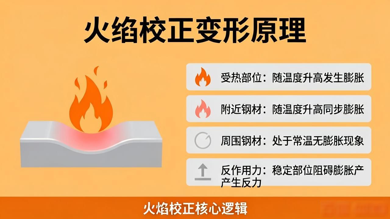 火焰矫正施工保障措施_火焰矫正方法 线状加热法 点状加热法