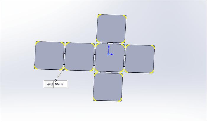 solidworks弯曲钣金展开_SolidWorks钣金圆周阵列操作_SolidWorks钣金拉伸切除特征