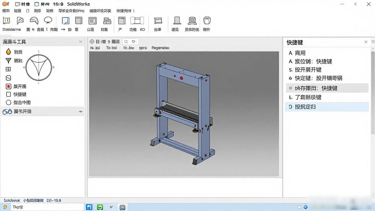 钣金锥形料斗展开画法_钣金料斗绘制方法_绘制钣金料斗3D