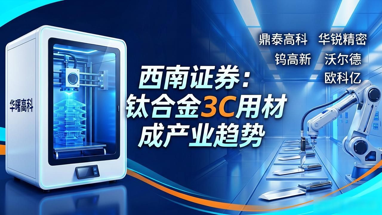 钛合金加工技术发展趋势_3D打印钛合金产业链_钛合金3C应用