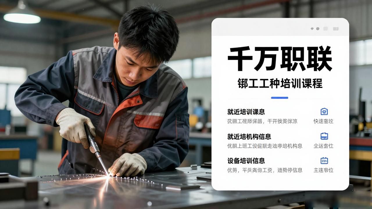 铆工培训课程_铆工常用的小工具_铆接技术就业前景