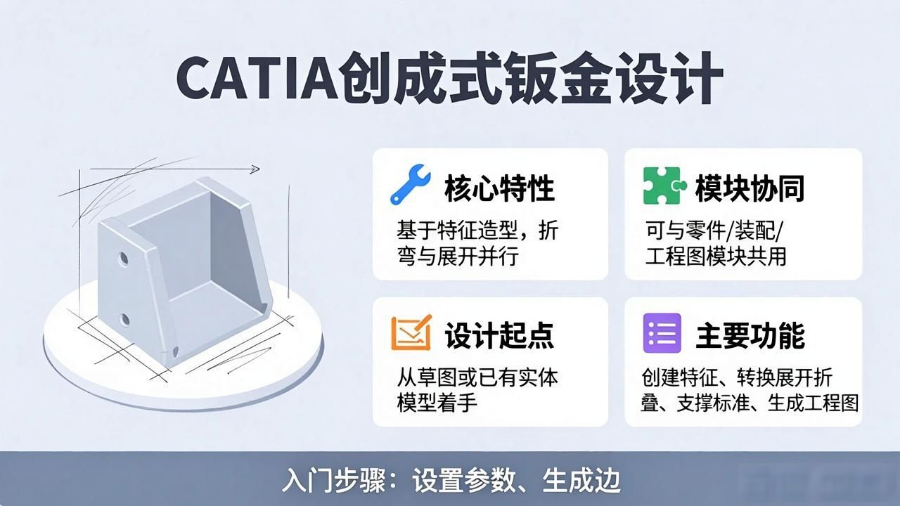 CATIA钣金设计重点分析.ppt-铆焊老刘铆工焊工笔记