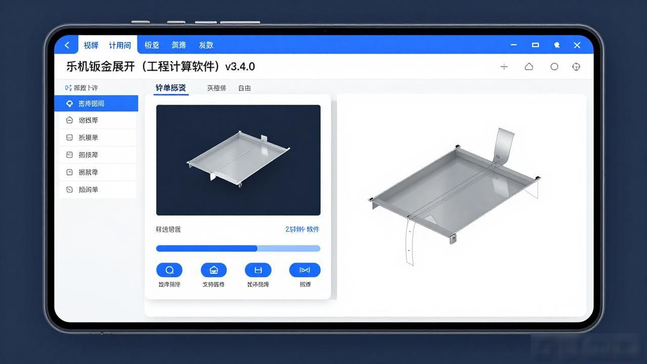钣金展开 手机_手机钣金展开app_钣金放样展开计算软件