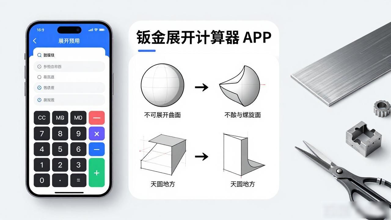 钣金放样展开制作软件_邱哥钣金展开软件_钣金展开计算器