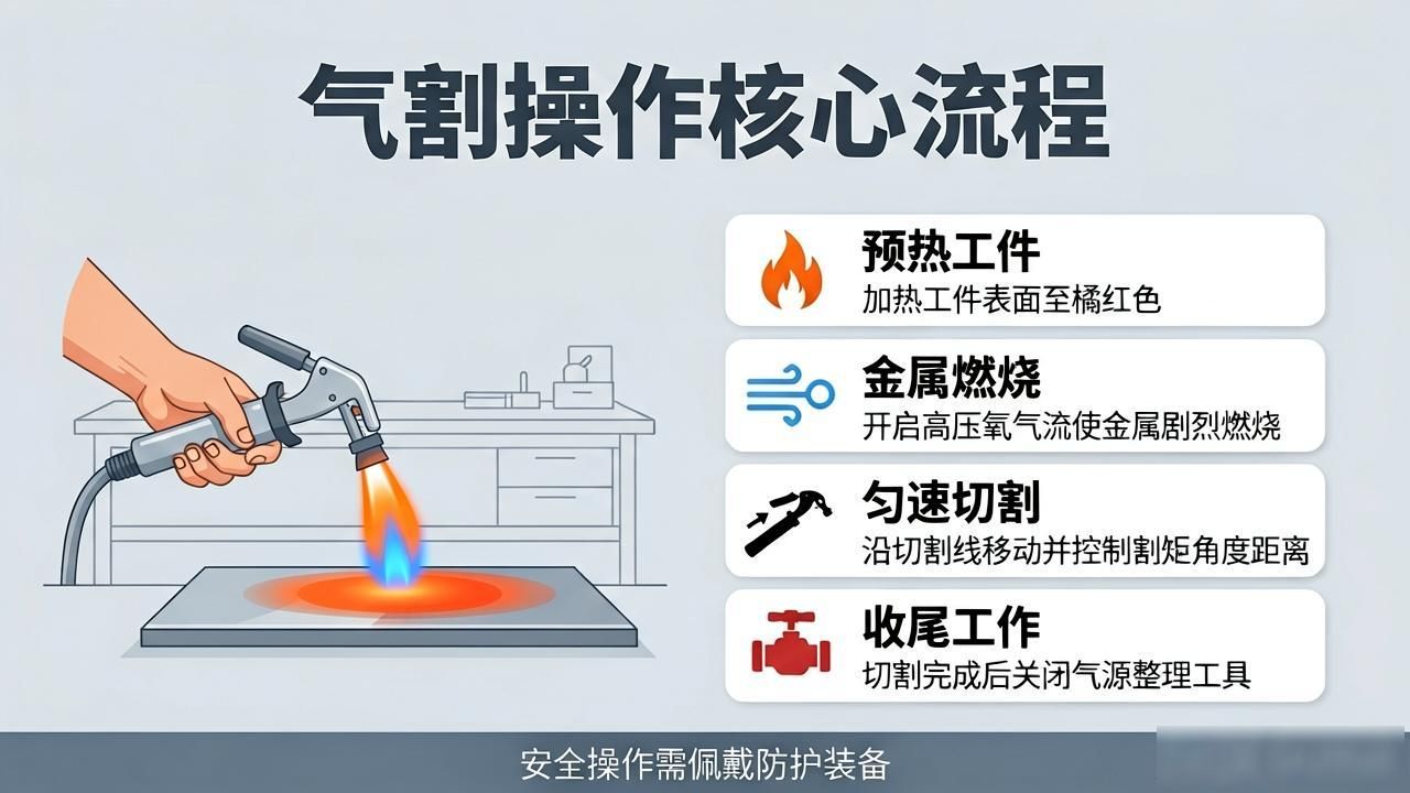气割技术_气割火焰矫正_气割操作流程