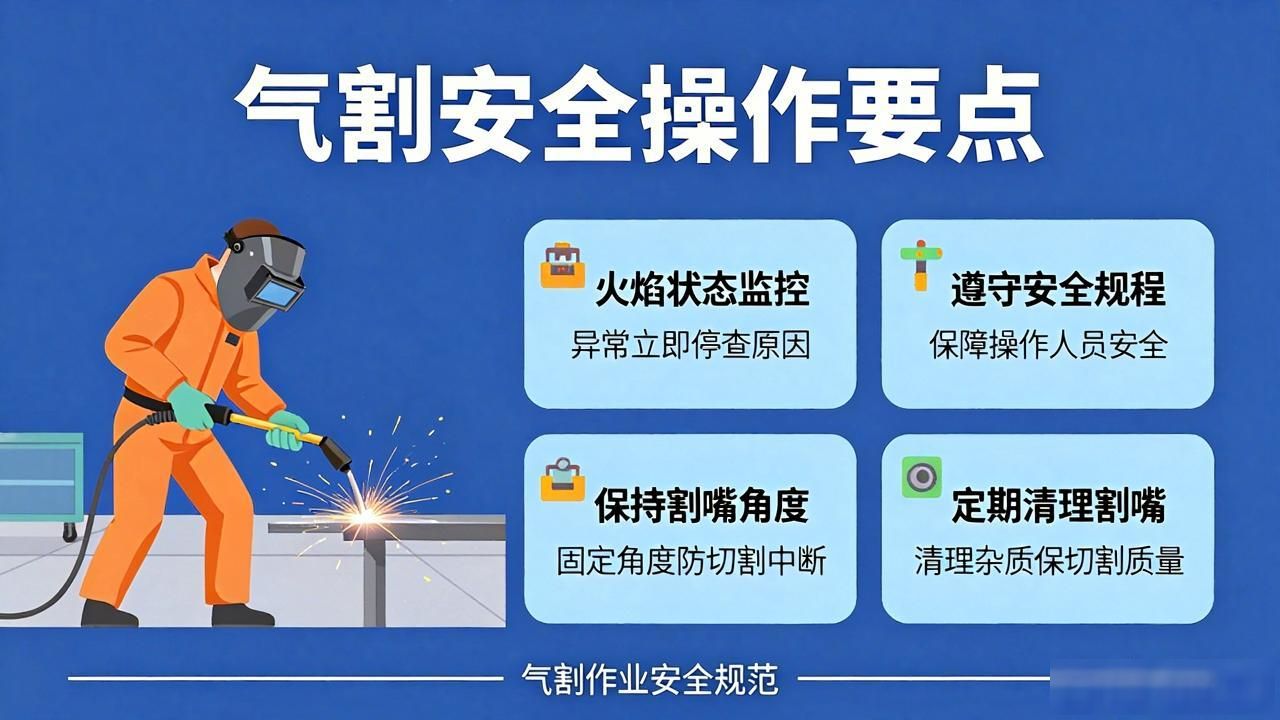 气割操作流程_气割火焰矫正_气割技术