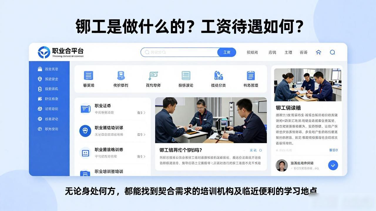 铆工具体工作内容_铆工就业前景_铆工技能提升