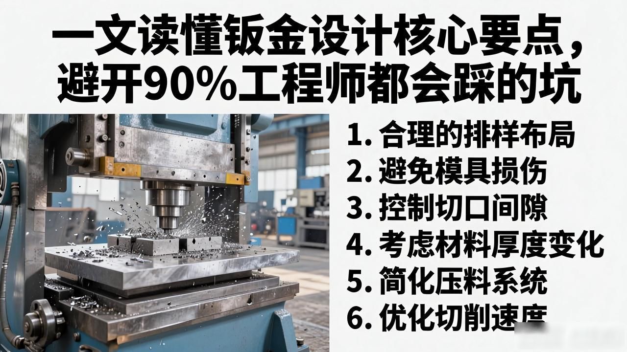 钣金件结构设计原则_冲压工艺限制_钣金展开工艺工资