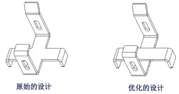 钣金件结构设计要点_冲裁设计避坑指南_钣金阴角折弯展开图