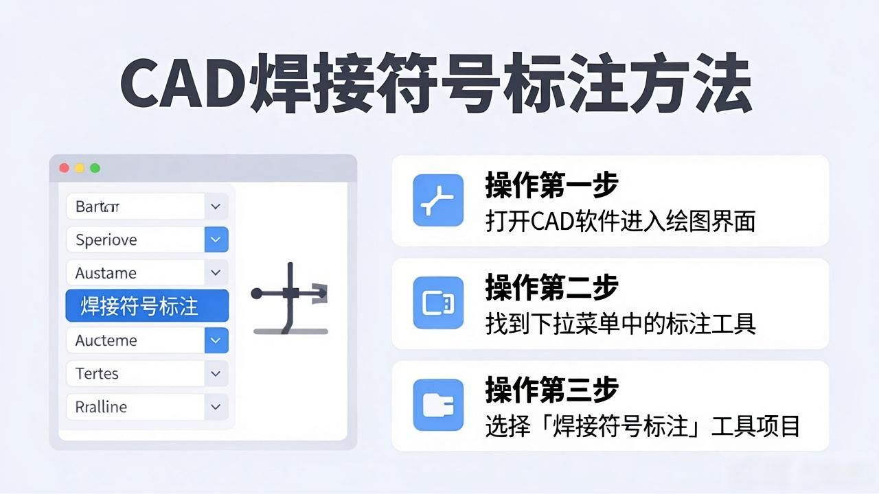 怎么在cad里标注出焊接符号呢？-铆焊老刘铆工焊工笔记