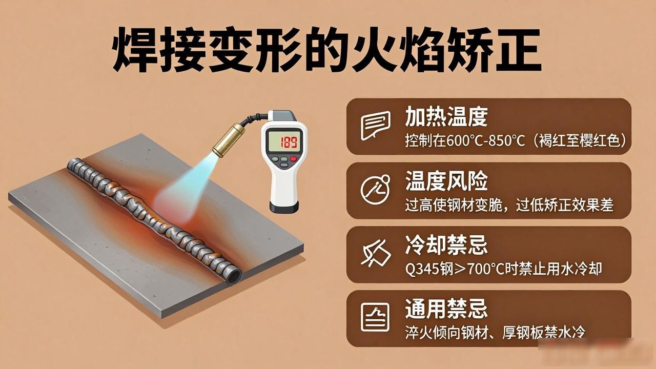 焊接变形的火焰矫正-铆焊老刘铆工焊工笔记