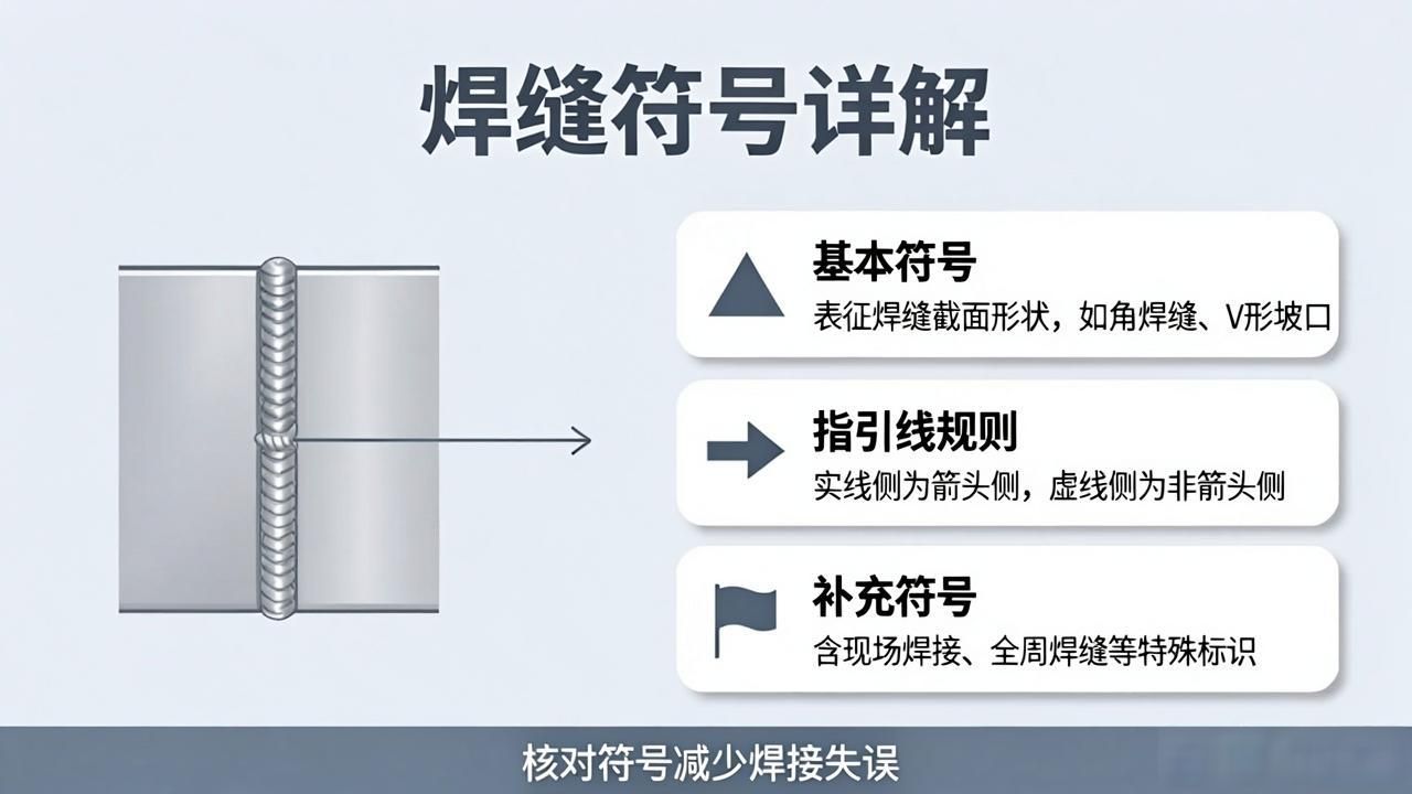焊缝符号解读_现场焊接工厂焊接符号_图纸符号与施工对应