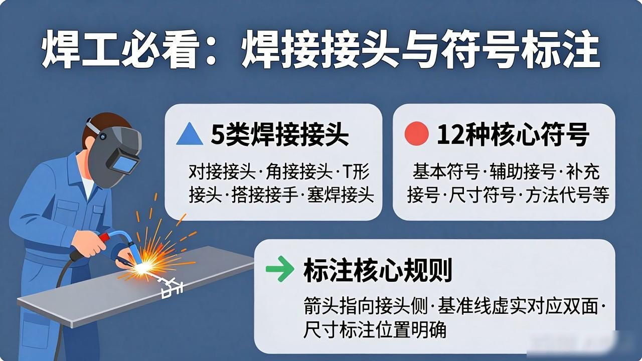 焊接接头选型_现场焊接工厂焊接符号_焊缝符号标注规范