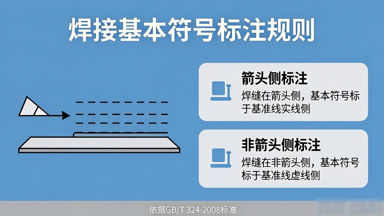 焊缝符号标准_焊接符号图例_现场焊接工厂焊接符号