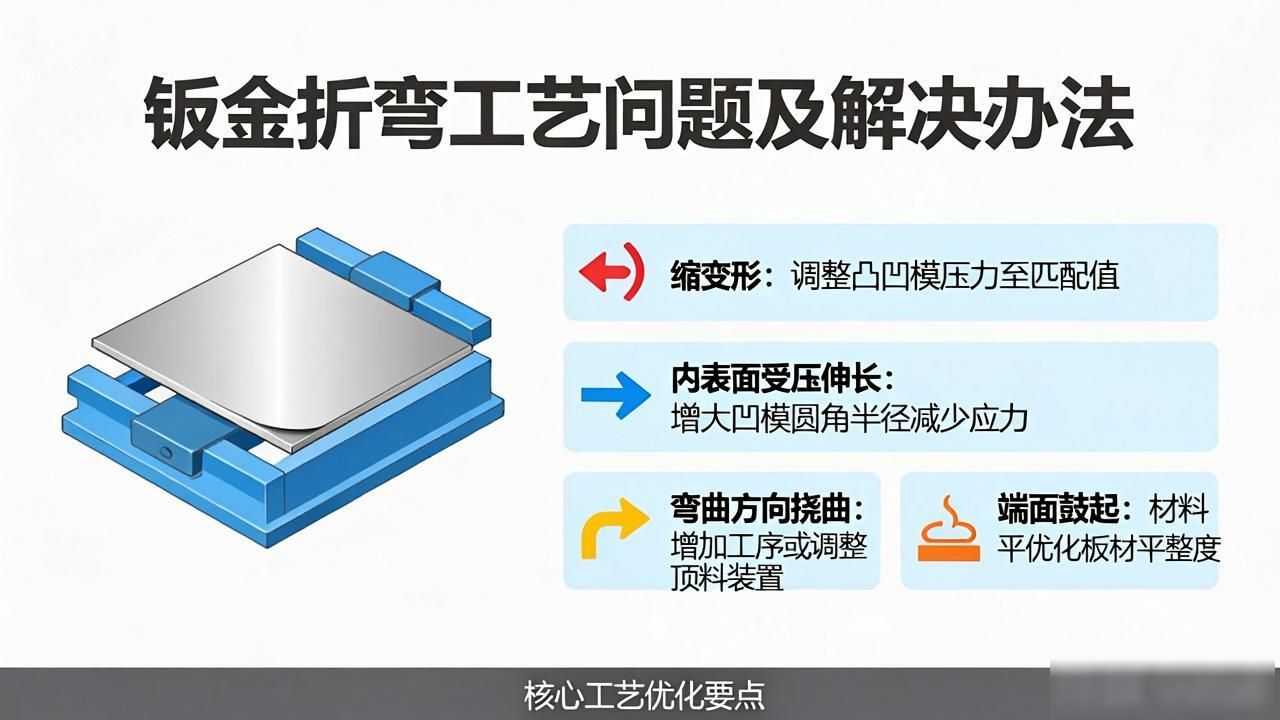 钣金加工折弯工艺问题及解决办法_钣金展开折弯不了_钣金折弯工艺常见问题及解决方案
