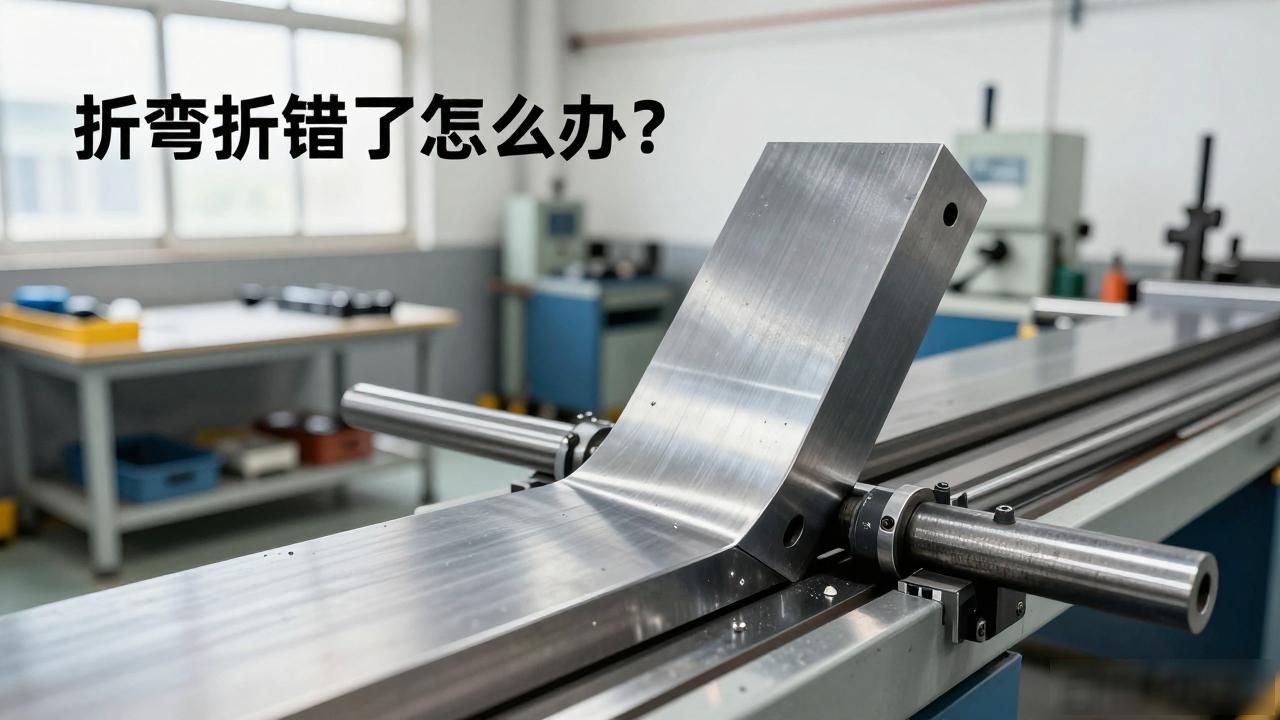 钣金展开折弯不了_钣金折弯尺寸压错处理技巧_钣金折弯压反修复方法