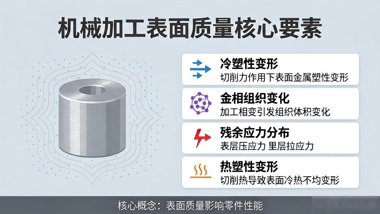 机械加工表面质量正式PPT学习教案-铆焊老刘铆工焊工笔记