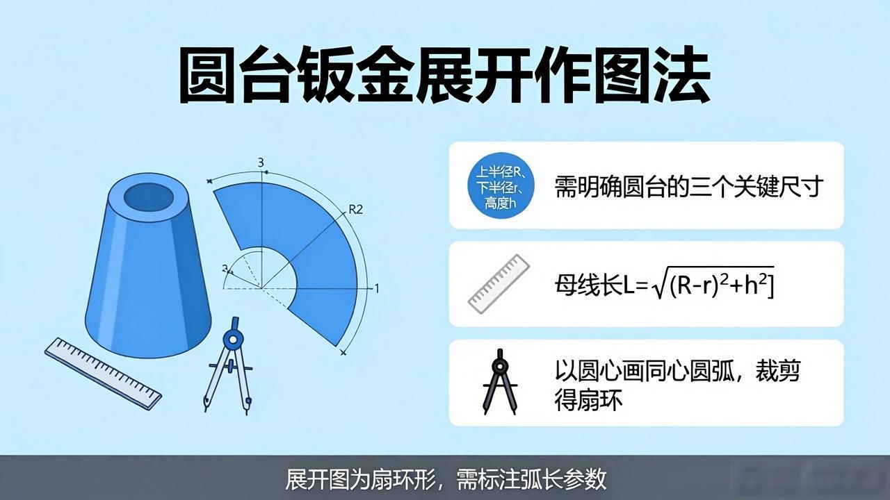 钣金展开作图法有哪些-铆焊老刘铆工焊工笔记