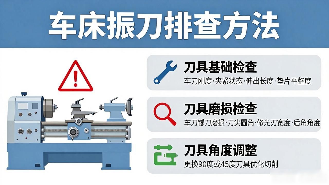 镗削加工振动解决方案_镗床加工颤纹原因_车床加工震动排查