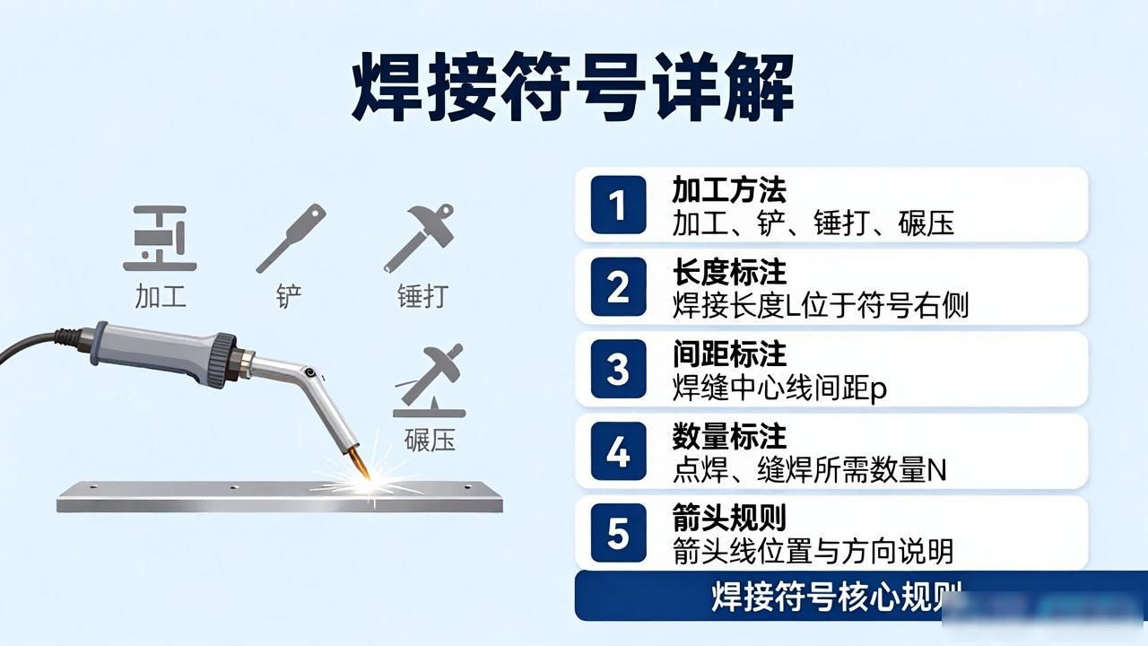 焊接符号大全(详解)-铆焊老刘铆工焊工笔记