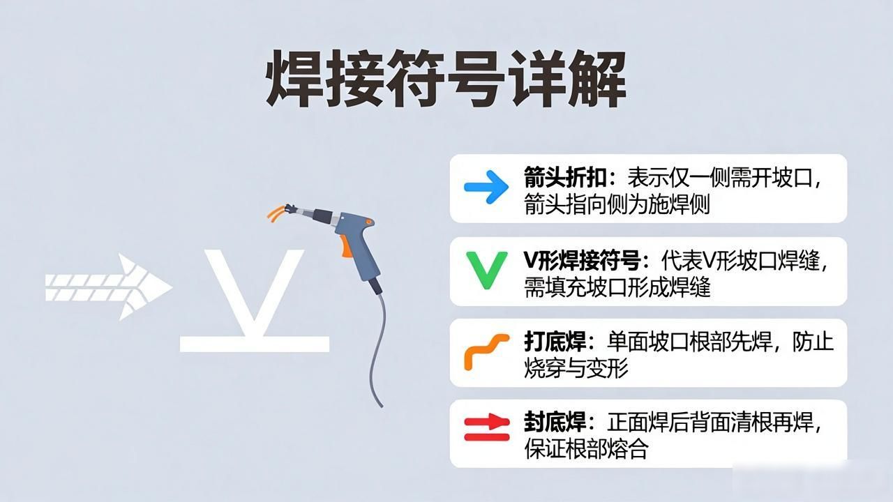 HV焊接符号_焊接符号标准解读_焊接符号详解